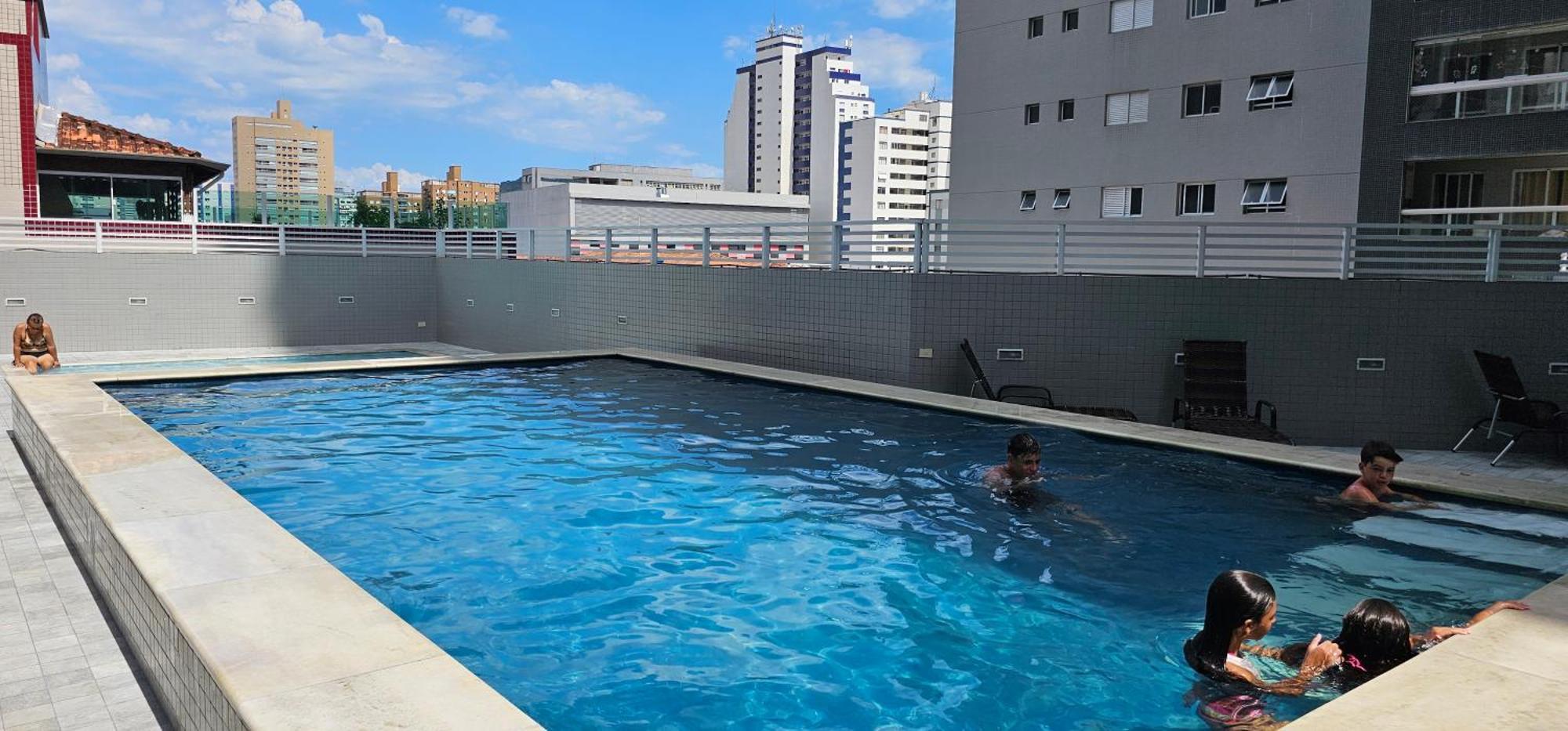 A Melhor Localizacao Da Praia Grande/Sp 외부 사진